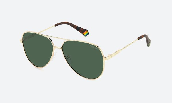 Polaroid PLD 6187/S J5G/UC Gold