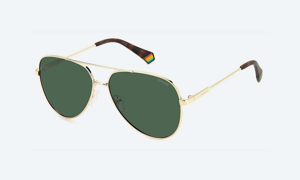 Polaroid PLD 6187/S J5G/UC Gold